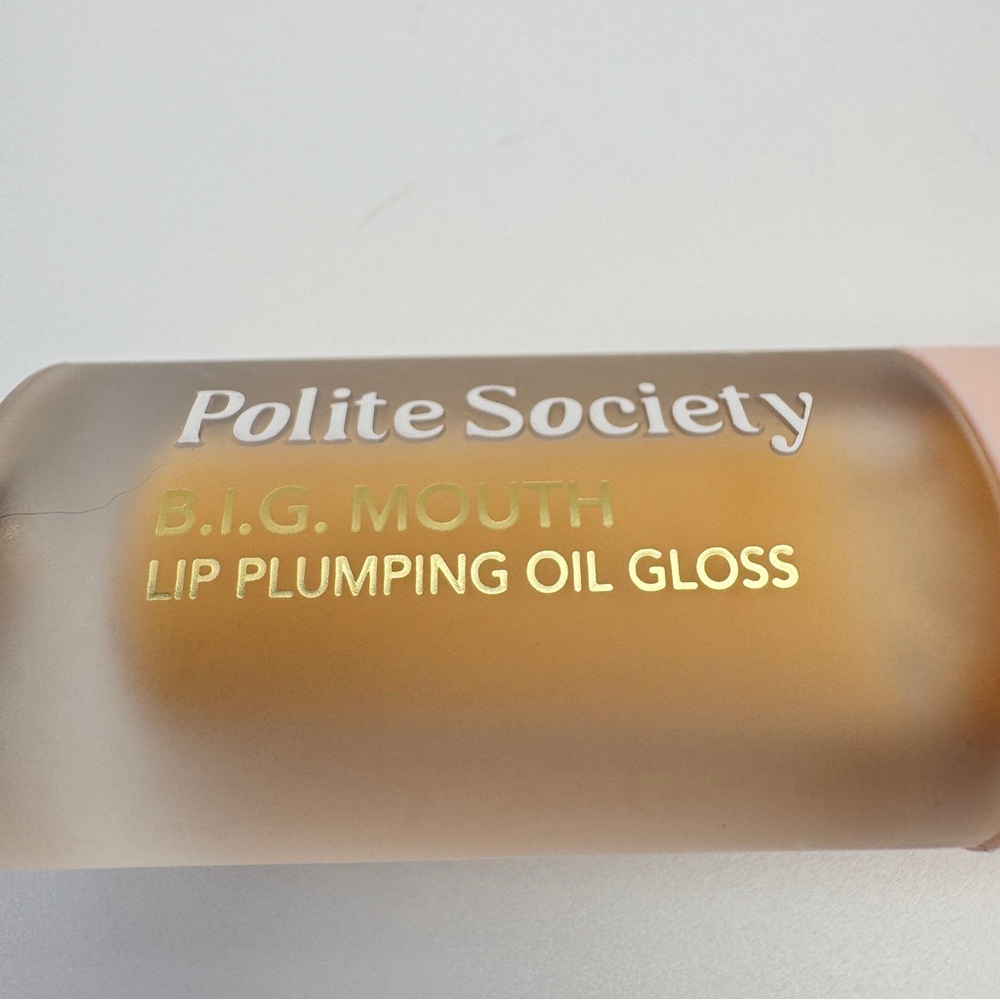 6 pc Polite Society Makeup Set OG Clear Plumping Lip Oil Mascara Glossy Lip Balm - Picture 12 of 15